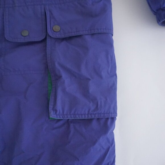 Vintage '80S Cyclone Winter Club Purple w Red Liner Puffer Utility Ski Jacket S - Picture 6 of 12